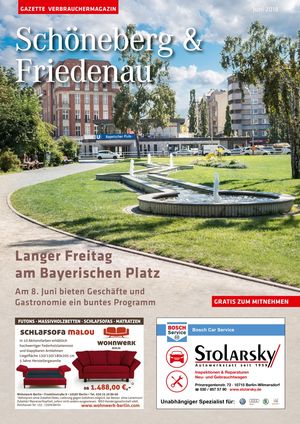 Titelbild Schöneberg & Friedenau 6/2018