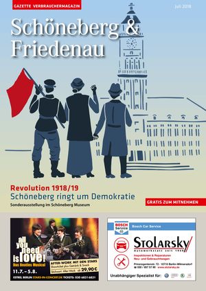 Titelbild Schöneberg & Friedenau 7/2018