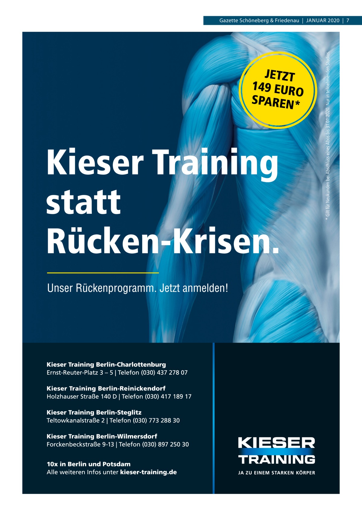 Gazette Schöneberg & Friedenau  |  Januar 2020  |  7