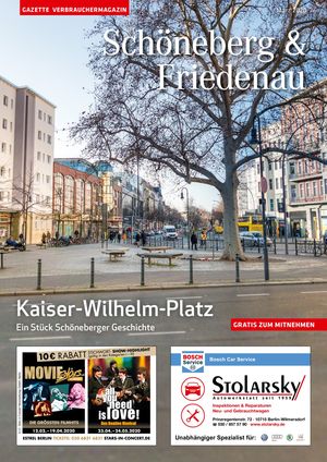 Titelbild Schöneberg & Friedenau 3/2020