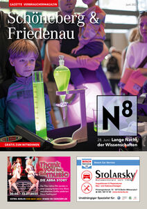 Aktuelles Titelbild der Gazette Schöneberg & Friedenau