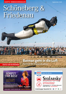 Aktuelles Titelbild der Gazette Schöneberg & Friedenau