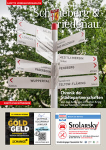 Aktuelles Titelbild der Gazette Schöneberg & Friedenau