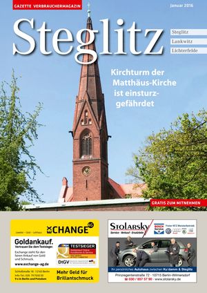 Titelbild Steglitz 1/2016