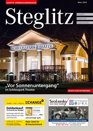 Titelbild Steglitz 3/2016