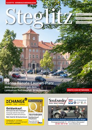 Titelbild Steglitz 10/2016