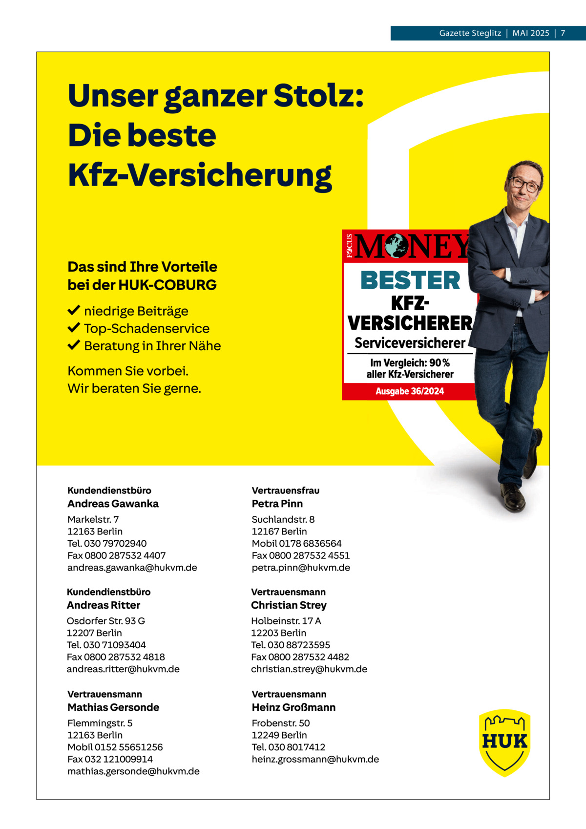 Gazette Steglitz  |  Mai 2025  |  7