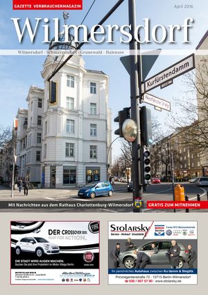 Titelbild Wilmersdorf 4/2016