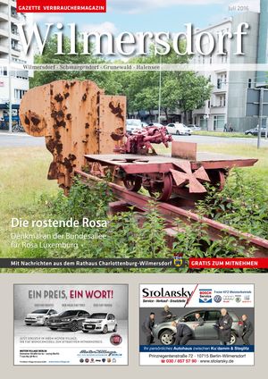 Titelbild Wilmersdorf 7/2016