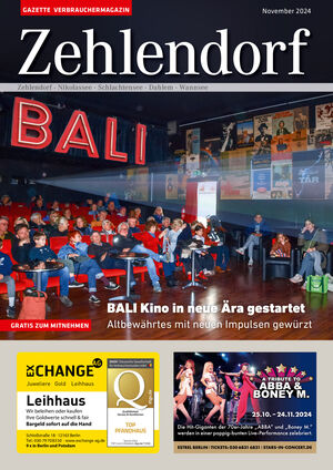 Titelbild Zehlendorf 11/2024