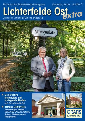 Titelbild Lankwitz & Lichterfelde Ost Journal 5/2012