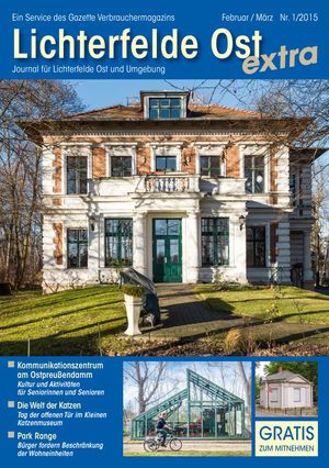 Titelbild Lichterfelde Ost Journal 1/2015