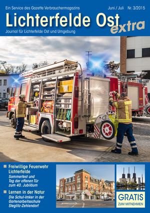 Titelbild Lankwitz & Lichterfelde Ost Journal 3/2015