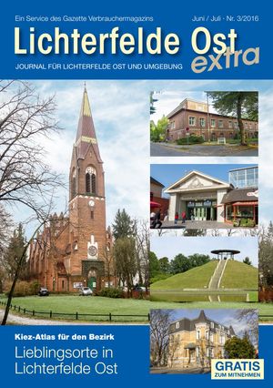 Titelbild Lankwitz & Lichterfelde Ost Journal 3/2016