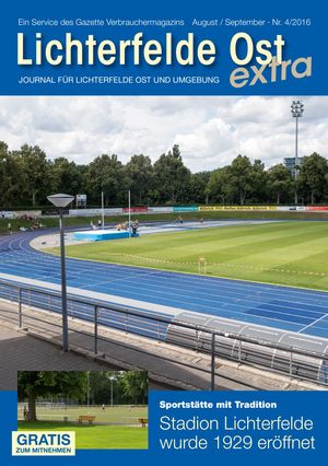 Titelbild Lankwitz & Lichterfelde Ost Journal 4/2016