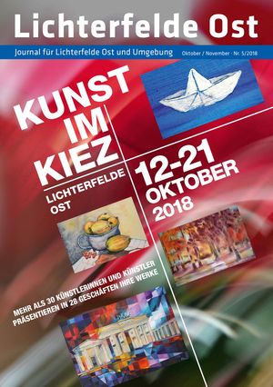 Titelbild Lankwitz & Lichterfelde Ost Journal 5/2018