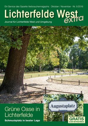 Titelbild Lichterfelde West Journal 5/2016