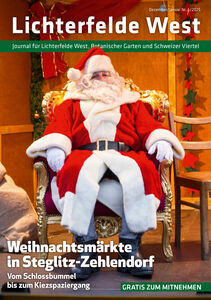 Aktuelles Titelbild: Lichterfelde West Journal