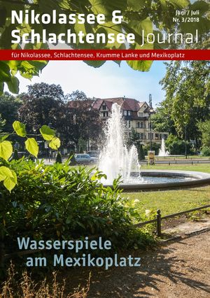 Titelbild Nikolassee & Schlachtensee Journal 3/2018