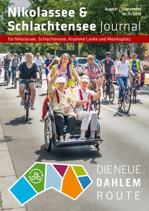 Titelbild Nikolassee & Schlachtensee Journal 4/2018