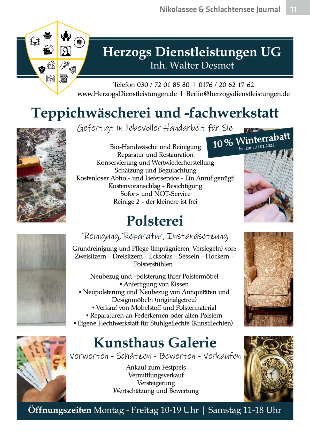 Nikolassee & Schlachtensee Journal  11