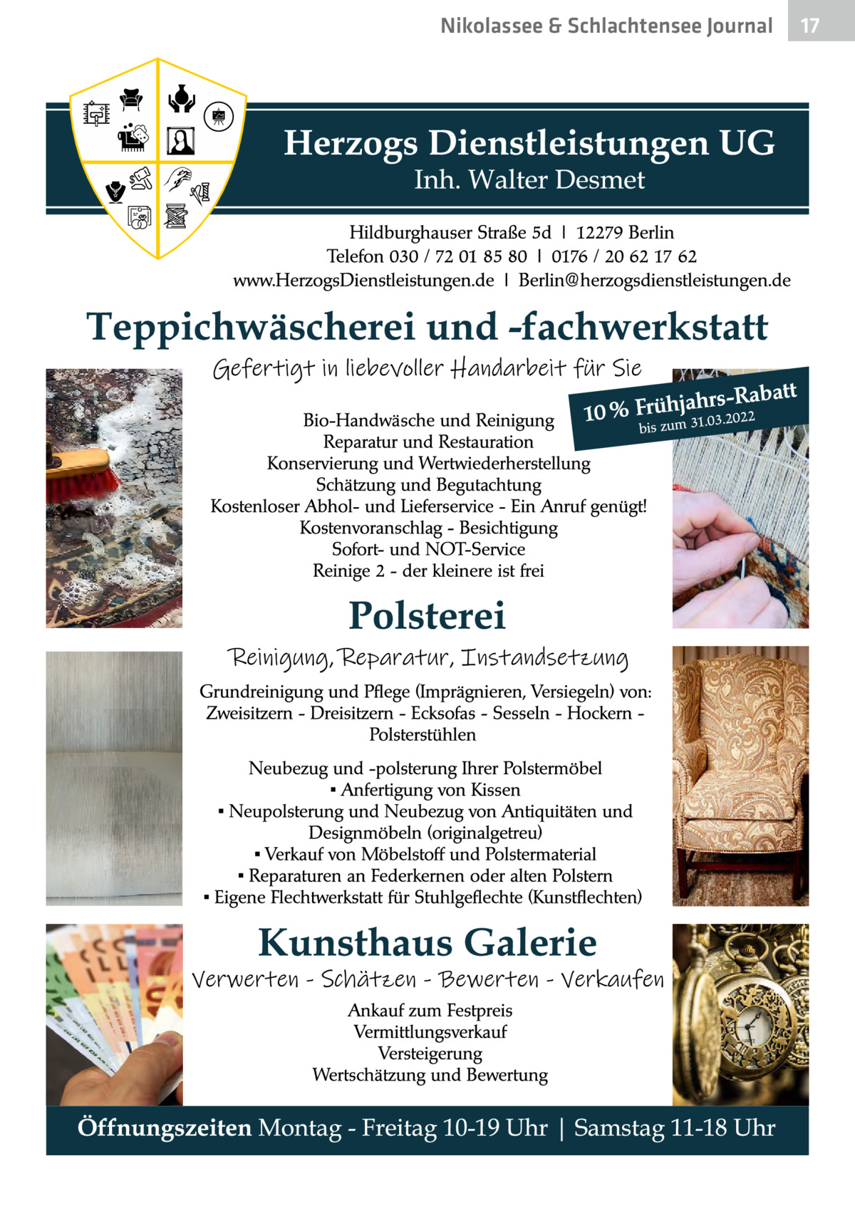 Nikolassee & Schlachtensee Gesundheit Journal  17