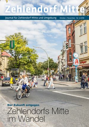 Titelbild Zehlendorf Mitte Journal 5/2018